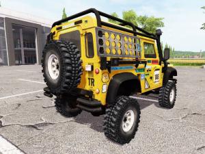 Мод Land Rover Defender 90 Dakar версия 02.01.17 для Farming Simulator 2017 (v1.3.1)