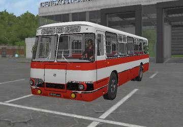 Мод ЛиАЗ-677 версия 1.1 для Farming Simulator 2017 (v1.5.3)