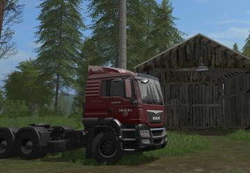 Мод MAN TGS 26 Series версия 1.0.0.0 для Farming Simulator 2017 (v1.5x)