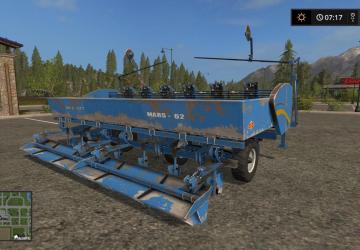 Мод Mars-62 Kartoffellegemaschine версия 1.0.0.0 для Farming Simulator 2017 (v1.5.3)