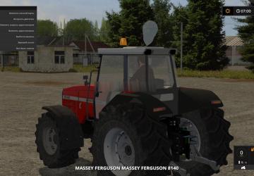 Мод Massey Ferguson 8140 версия 1.0 для Farming Simulator 2017 (v1.5.3.1)