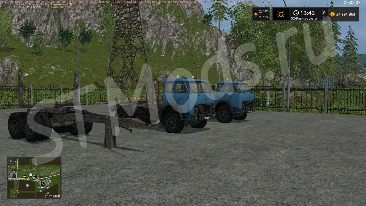 Маз-504 pack версия 1.1 для Farming Simulator 2017 (v1.5.3.1) thumbnail 2