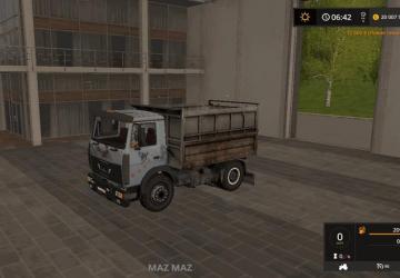 Мод МАЗ 5551-А2 версия 1.0 для Farming Simulator 2017 (v1.5.x)