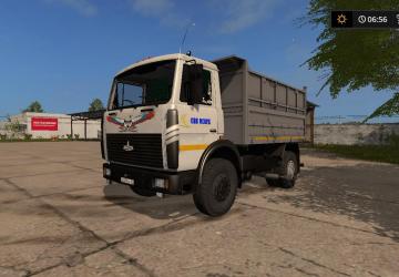 Мод МАЗ-5551A2 версия 1.1 для Farming Simulator 2017 (v1.5.x)