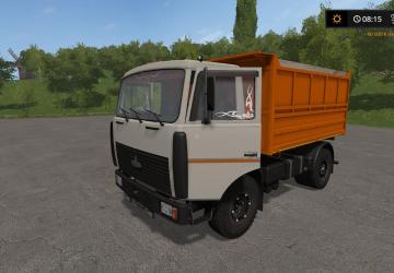 Мод МАЗ 5551A2 New версия 1.0.0.0 для Farming Simulator 2017 (v1.5.3.1)