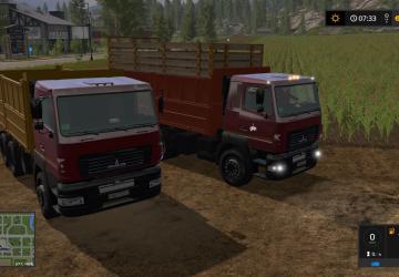 Мод МАЗ 6501 C5 версия 1.2 для Farming Simulator 2017 (v1.5.3.1)