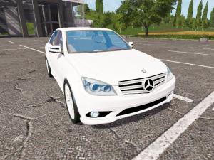 Мод Mercedes-Benz C350 версия 1.0 для Farming Simulator 2017