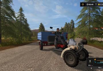 Мод Мотоблок версия 1.1 для Farming Simulator 2017 (v1.5.x)