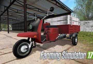 Мод Мотороллер Муравей версия 1.3 для Farming Simulator 2017 (v1.5.x)
