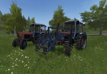 Мод МТЗ-100 версия 1.0 для Farming Simulator 2017 (v1.5.x)