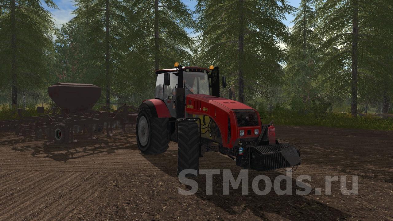 Скачать мод МТЗ 3522 Cat версия 1.0.0 для Farming Simulator 2017 (v2017)