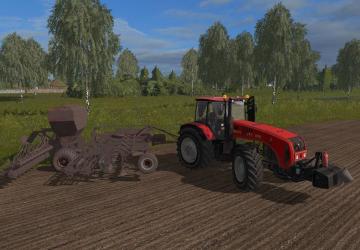 Мод МТЗ 3522 Cat версия 1.0.0 для Farming Simulator 2017 (v2017)