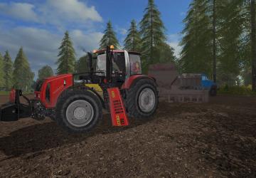 Мод МТЗ 3522 Cat версия 1.0.0 для Farming Simulator 2017 (v2017)