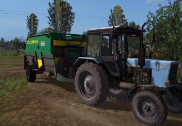 Мод МТЗ 80.1 - Переработка версия 1.1 для Farming Simulator 2017 (v1.5.3)