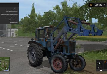 Мод МТЗ-80 погрузчик версия 1.0 для Farming Simulator 2017 (v1.5.x)