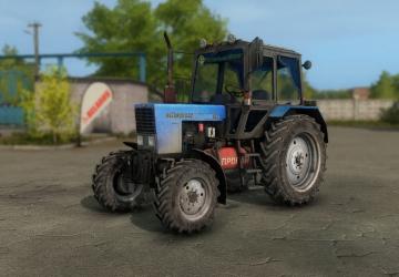 Мод MTZ-82.1 GAZ версия 1.0 для Farming Simulator 2017 (v1.5.3.1)