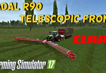 Мод Nadal R90 Telescopic Front версия 1.0 для Farming Simulator 2017 (v1.5.x)