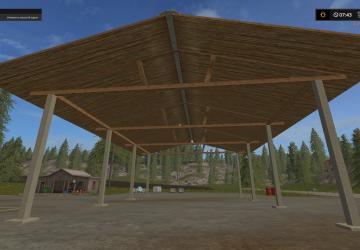 Мод Навес «Solar Shed» версия 1.1.1.0 для Farming Simulator 2017 (v1.5.3)