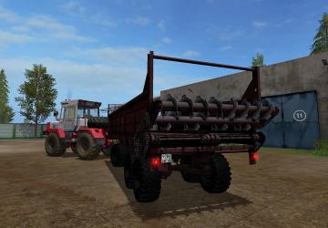 Мод Навозоразбрасыватель ПРТ-16 версия 0.1 для Farming Simulator 2017 (v1.5.3.1)