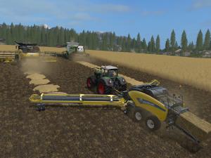 Мод New Holland BB1290 + Nadal R90 Telescopic v1.0 для Farming Simulator 2017