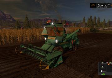 Мод Нива Эффект приват + жатка ЗХКН-5 версия 1.0 для Farming Simulator 2017 (v1.5.3.1)