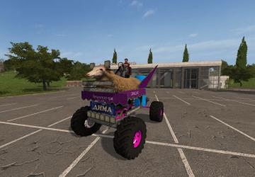 Мод Овечка Монстр-трак версия 1.0 для Farming Simulator 2017 (v1.5.3.1)