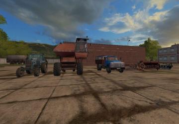 Пак стартовой техники версия 1.2 для Farming Simulator 2017 (v1.5.3.1)