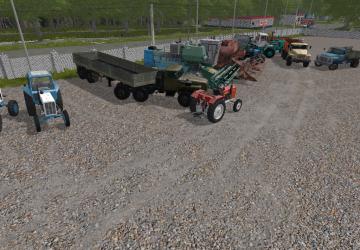 Мод Пак техники для карты КФХ Форнуна версия 1.0 для Farming Simulator 2017 (v1.5.x)