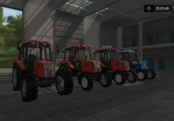 Мод Пак трактаров МТЗ_826 версия 3.2 для Farming Simulator 2017 (v2017)