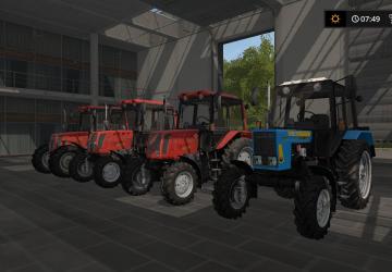 Мод Пак трактаров МТЗ_826 версия 3.2 для Farming Simulator 2017 (v2017)