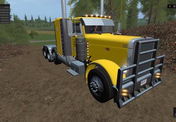 Мод Peterbilt 379JD версия 1.1 для Farming Simulator 2017 (v1.5.x)