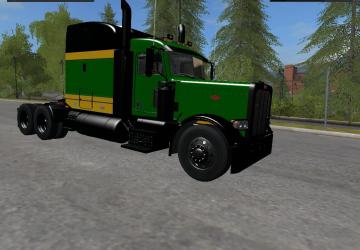 Мод PETERBUILT 388 версия 1.0 для Farming Simulator 2017 (v1.5.3.1)
