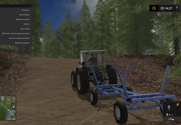 Мод Прицеп для перевозки древесины версия 1.0.0.0 для Farming Simulator 2017 (v1.5.x)