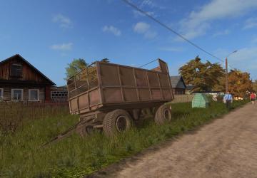 Мод Прицеп для силоса ПТС-6 версия 1.1 для Farming Simulator 2017 (v1.5.x)