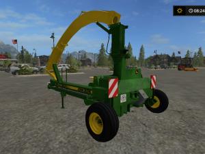 Мод Прицепной подборщик John Deere 3765 Forage Harvester v1.2 для Farming Simulator 2017 (v1.4.4)