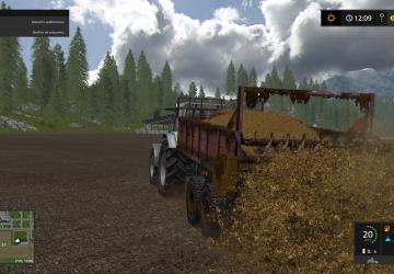 Мод ПРТ-10 разбрасыватель версия 1.0 для Farming Simulator 2017 (v1.5.3.1)