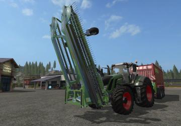 Мод Rake Nadal R90 Front версия 1.0 для Farming Simulator 2017 (v1.5.3.1)