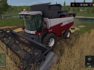 Мод Ростсельмаш Акрос 530 версия 1.0.0.0 для Farming Simulator 2017