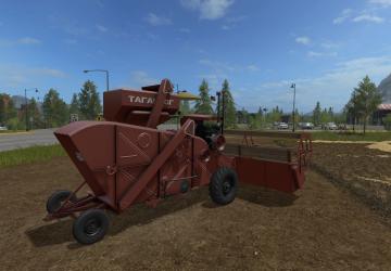 Мод Самоходный комбайн С-4 «Сталинец» версия 1.0.0.0 для Farming Simulator 2017 (v1.5.x)