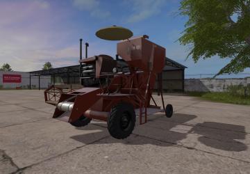 Мод Самоходный комбайн С-4 «Сталинец» версия 1.0.0.0 для Farming Simulator 2017 (v1.5.x)