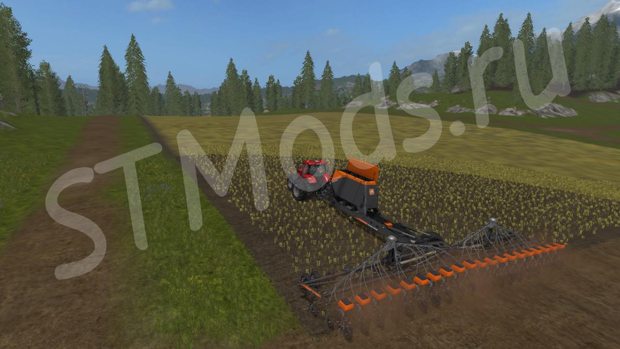 Скачать мод Сеялка Amazone 20 Row Unit Planter версия 10 для Farming Simulator 2017 7288
