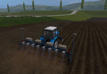 Мод Сеялка УПС-8 версия 1.0.0.0 для Farming Simulator 2017 (v1.5.x)