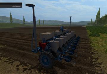 Мод Сеялка УПС-8 версия 1.0.0.0 для Farming Simulator 2017 (v1.5.x)