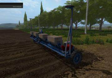 Мод Сеялка УПС-8 версия 1.0.0.0 для Farming Simulator 2017 (v1.5.x)