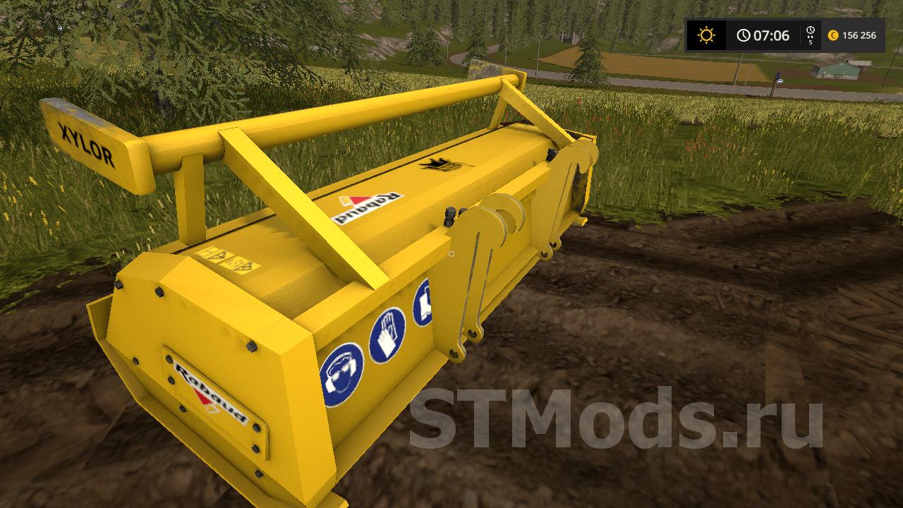 Скачать мод Stump Grinder Rabaud Xylor версия 1001 для Farming Simulator 2017 V153 6074