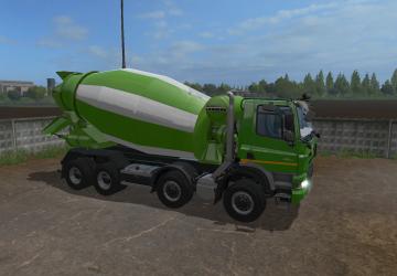 Мод Tatra Phoenix Mixer версия 2.2 для Farming Simulator 2017 (v1.5.x)