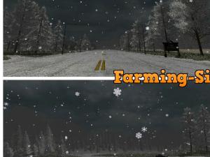 Мод Текстуры «Snow Edition Texture Pack» версия 1.0 для Farming Simulator 2017