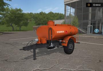 Мод Топливозаправщик самопальный версия 1.2.0 для Farming Simulator 2017