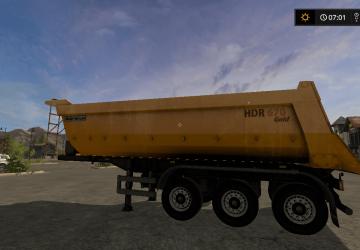 Мод Trailer HDR670 версия 1.0.0 для Farming Simulator 2017 (v1.5.3.1)