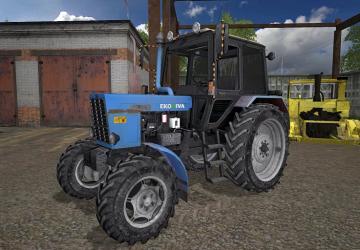 Мод Трактор «MR МТЗ 82.1» версия 1.1 для Farming Simulator 2017 (v1.5.x)